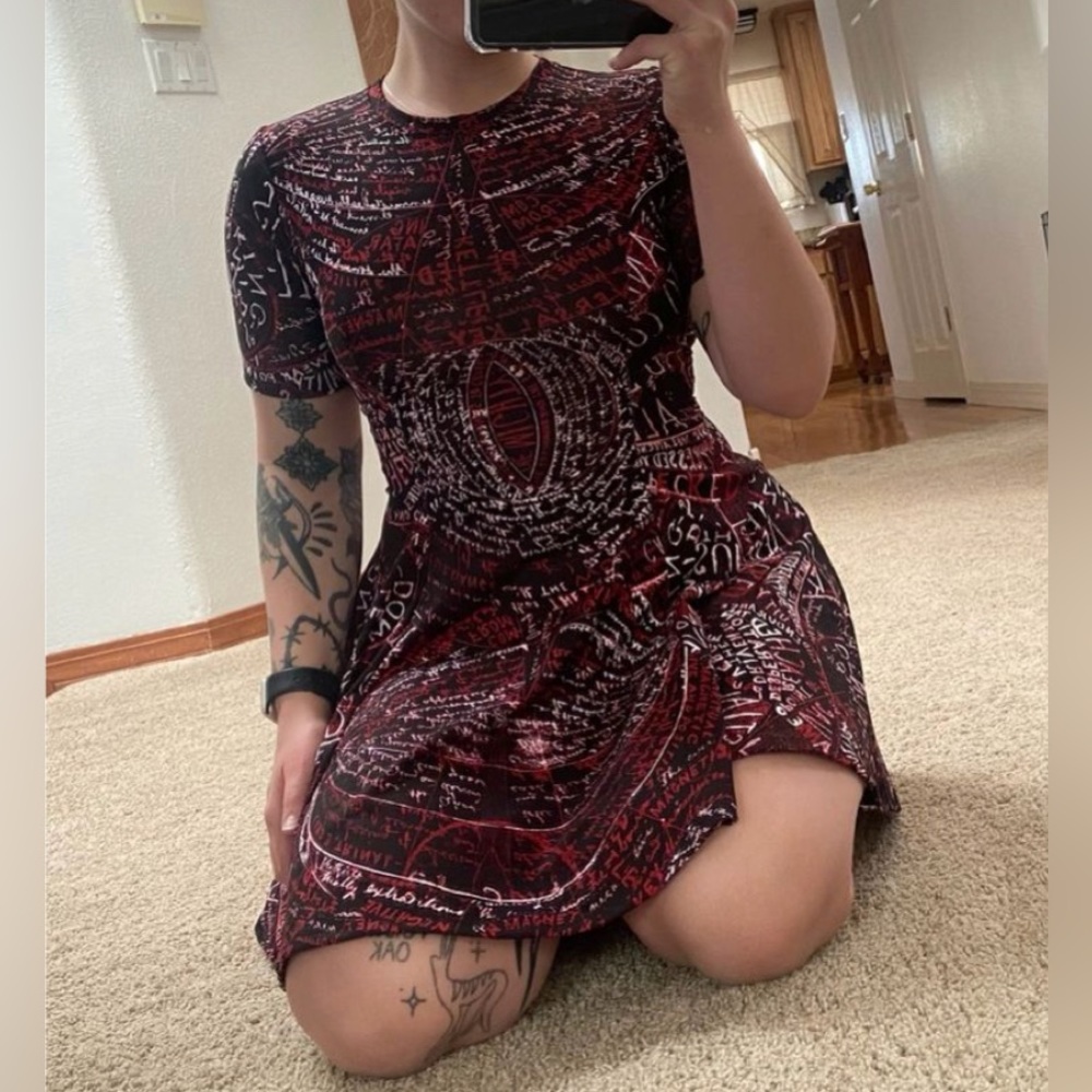 Blackmilk Alchemy Mystery Bag Evil Tee Dress Sample